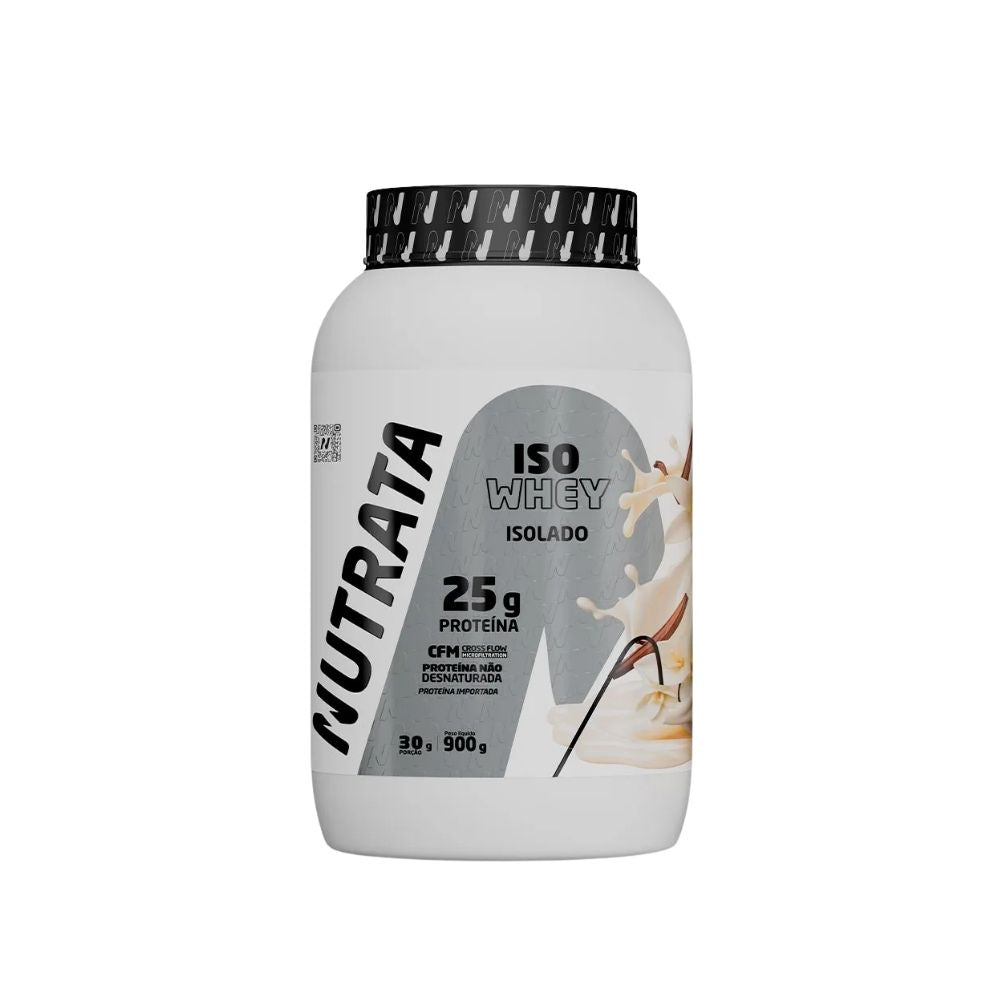 Whey Protein Isolado Pote 900g Nutrata