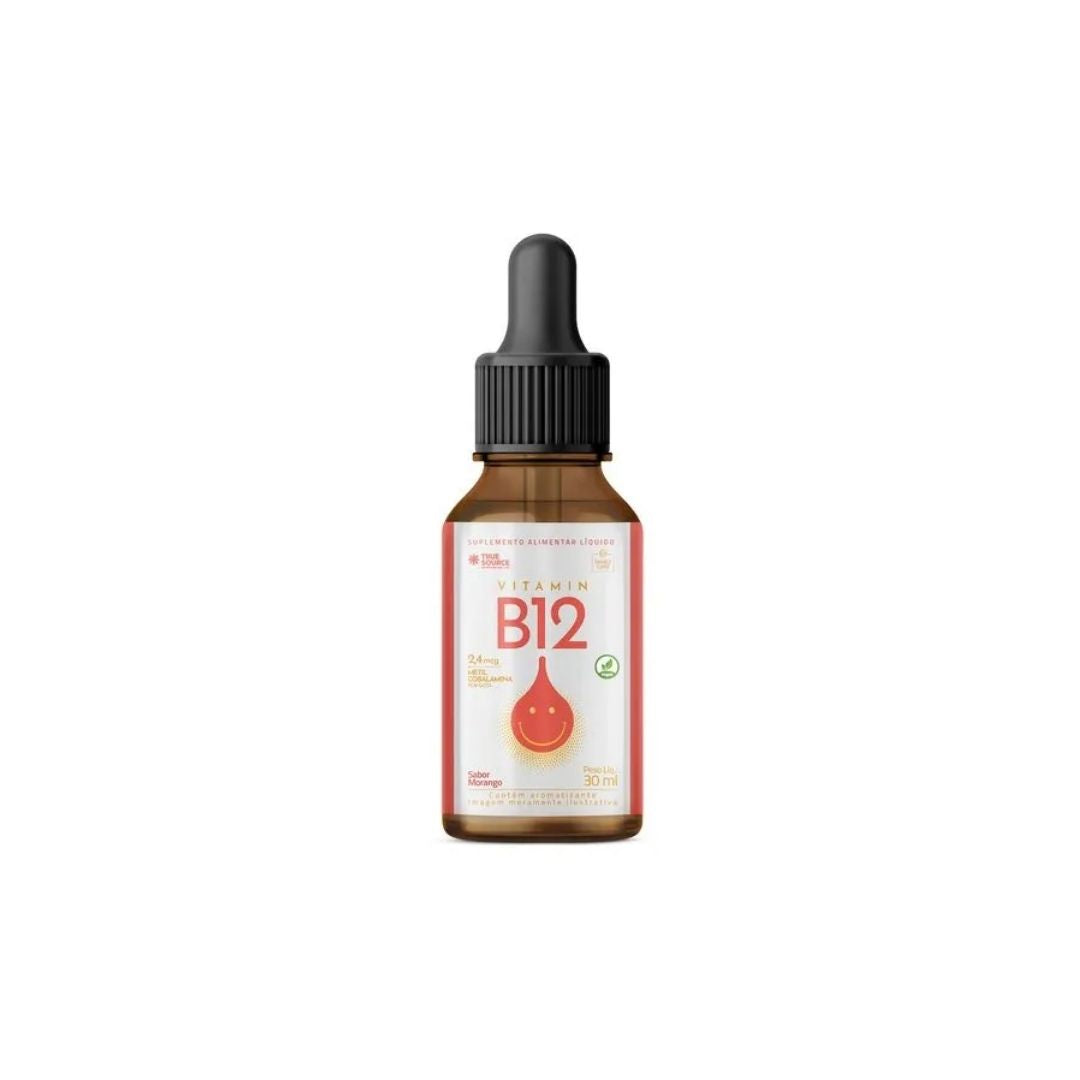 Vitamina B12 Líquido em Gotas for Kids Laranja 30ml True Source