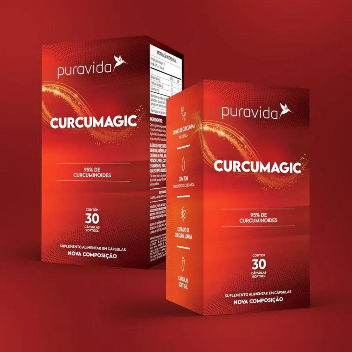 Curcumagic Cúrcuma 30 Cápsulas Pura Vida