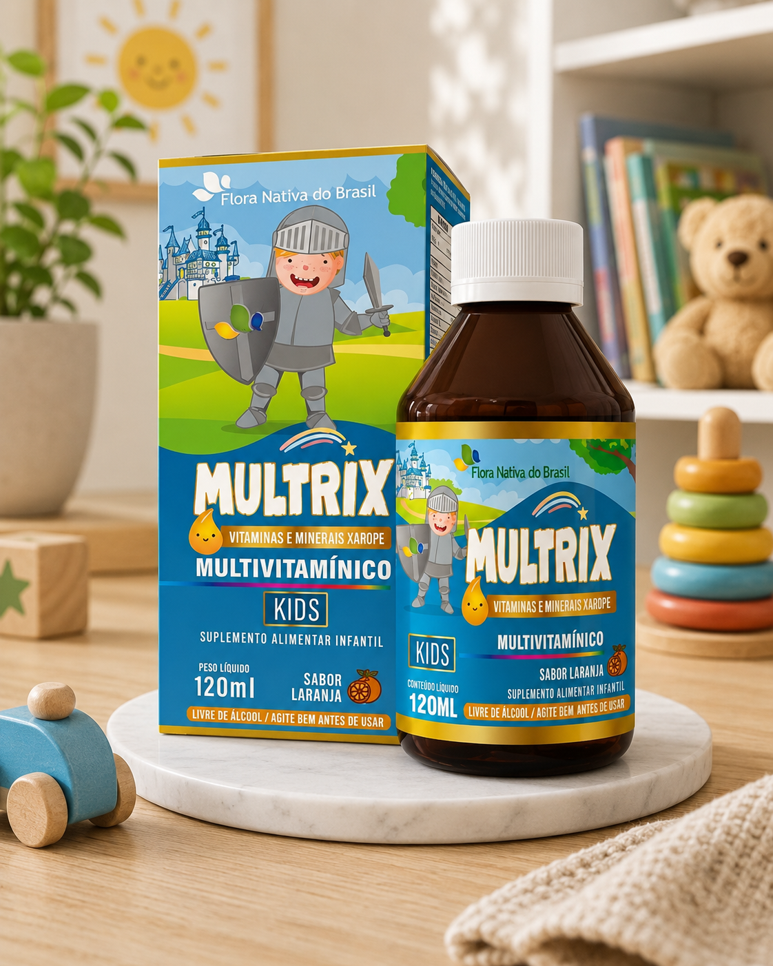 Multrix (Multivitamínico Kids) 120ml Flora Nativa do Brasil