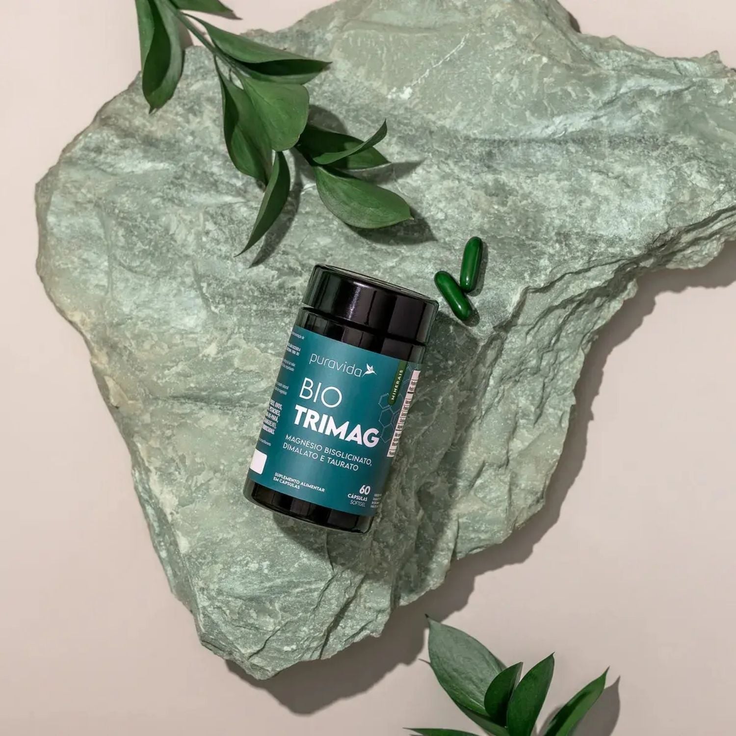Bio Trimag (Magnesio Bisglicinato, Dimalato E Taurato) Pura Vida