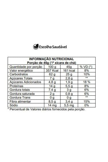 Granola Zero Açúcar