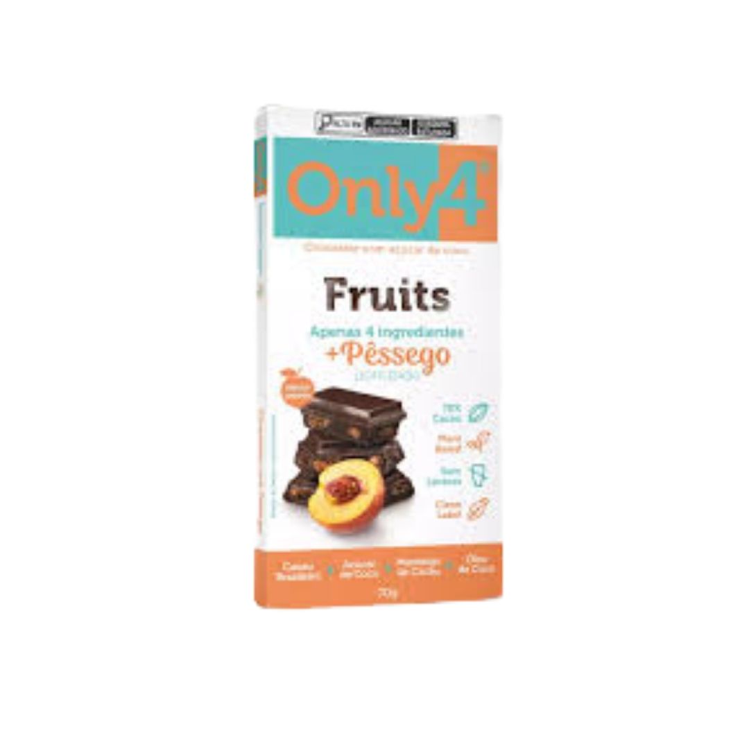 Barra de Chocolate Only4 70g (Vegano)