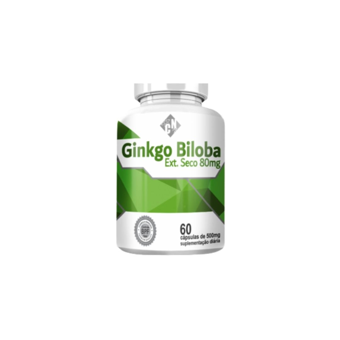 Ginkgo Biloba 500mg 60 Capsulas Ciência da Natureza
