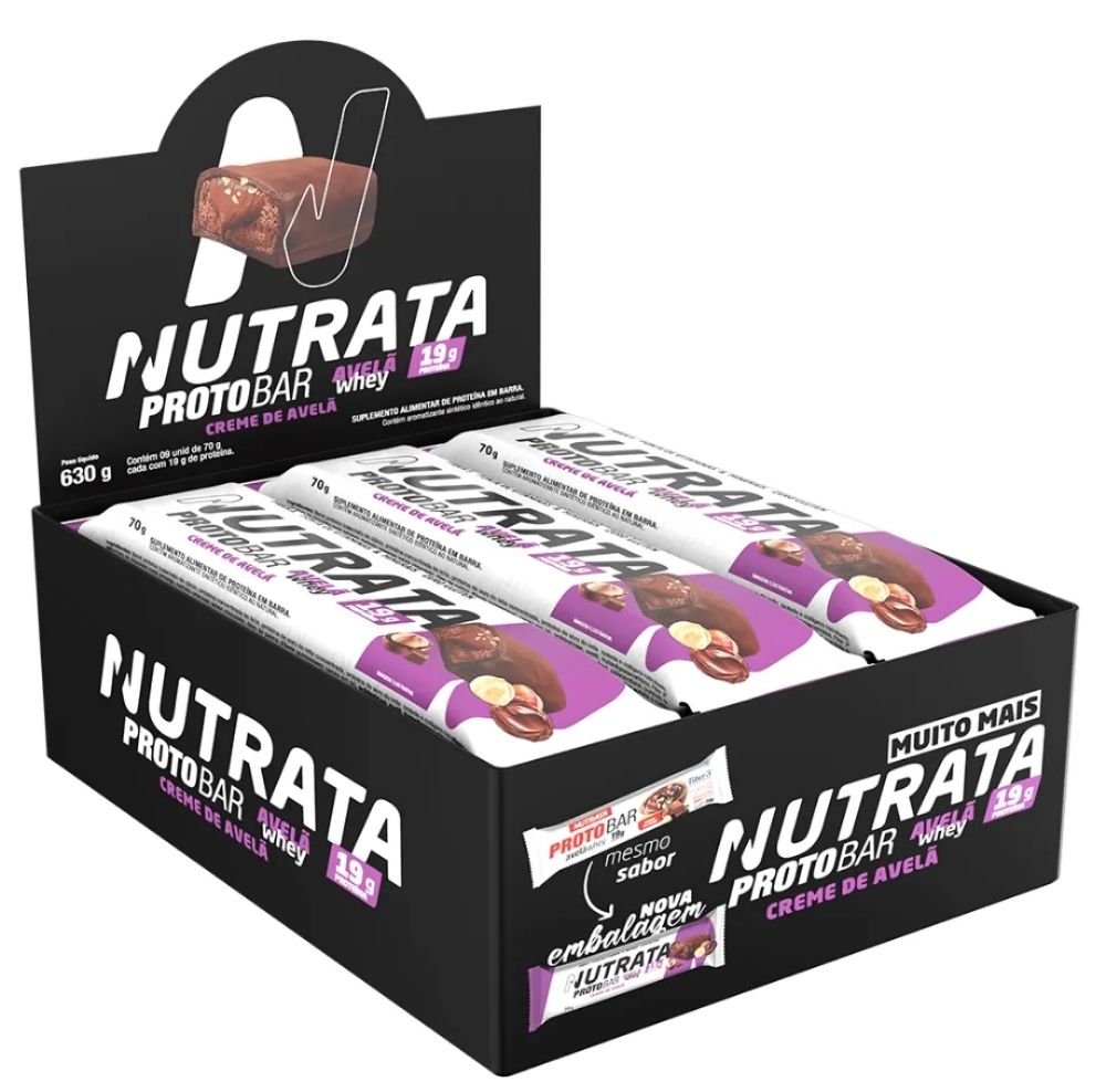 Barra de Proteina Protobar 70g Nutrata