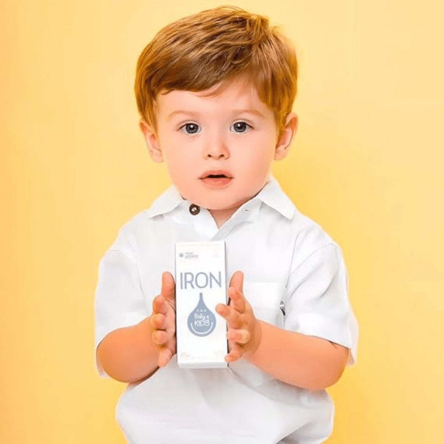 Iron Plus (Ferro Infantil) em Gotas for Kids Morango 30ml True Source