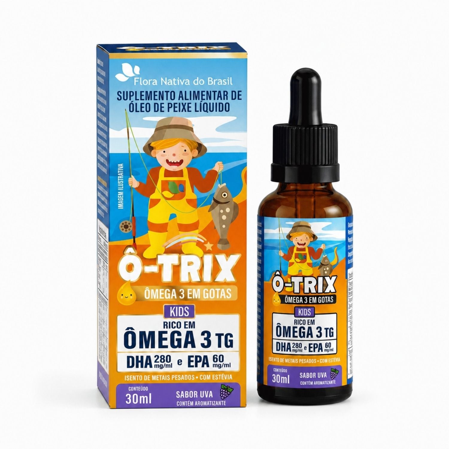O-Trix (Ômega 3 Kids) 30ml Flora Nativa