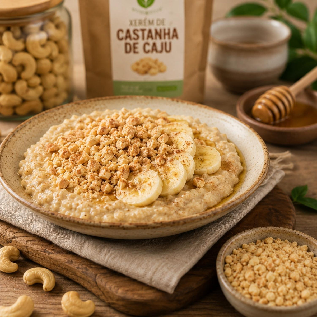 Xerém de Castanha de Caju