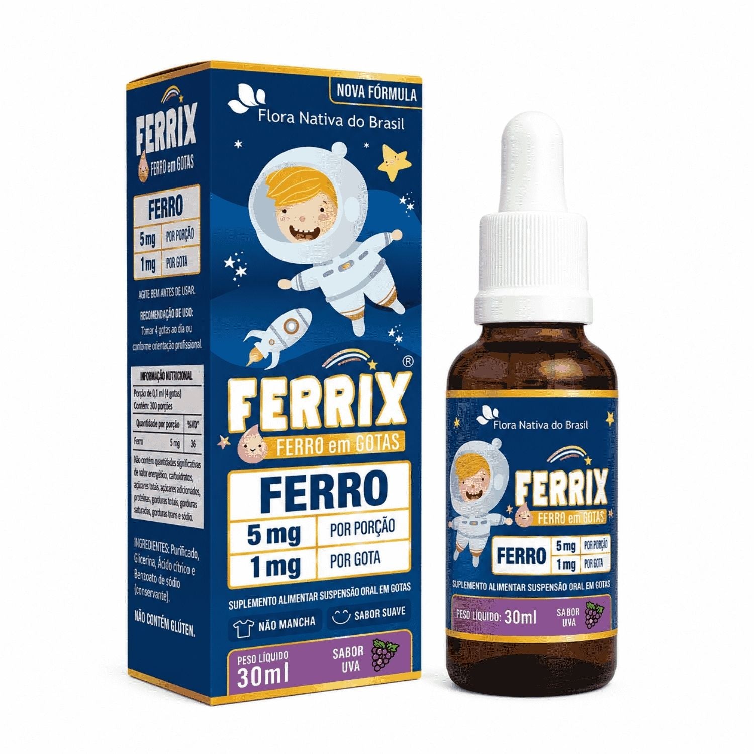 Ferrix (Ferro Infantil) 30ml Flora Nativa