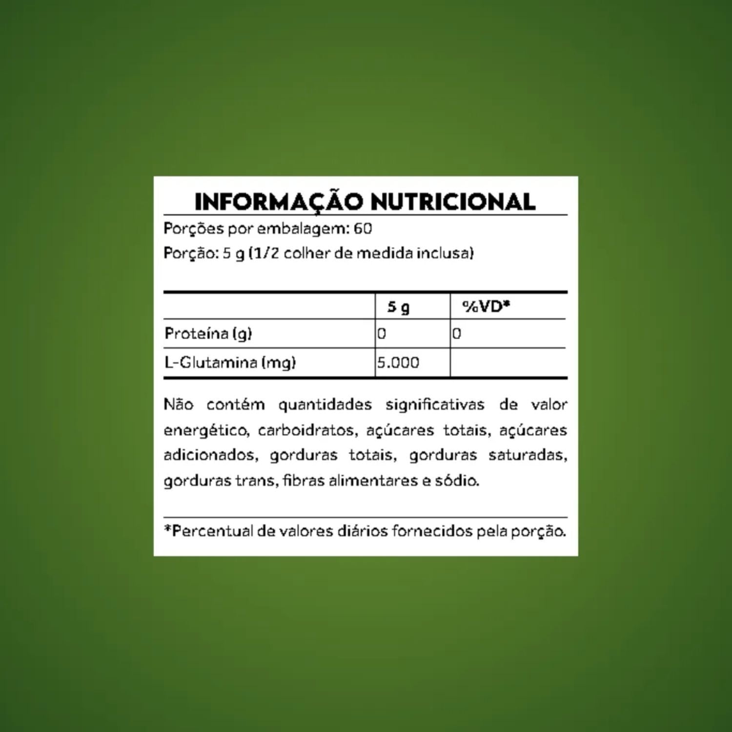 Glutamina 300g Pura Vida