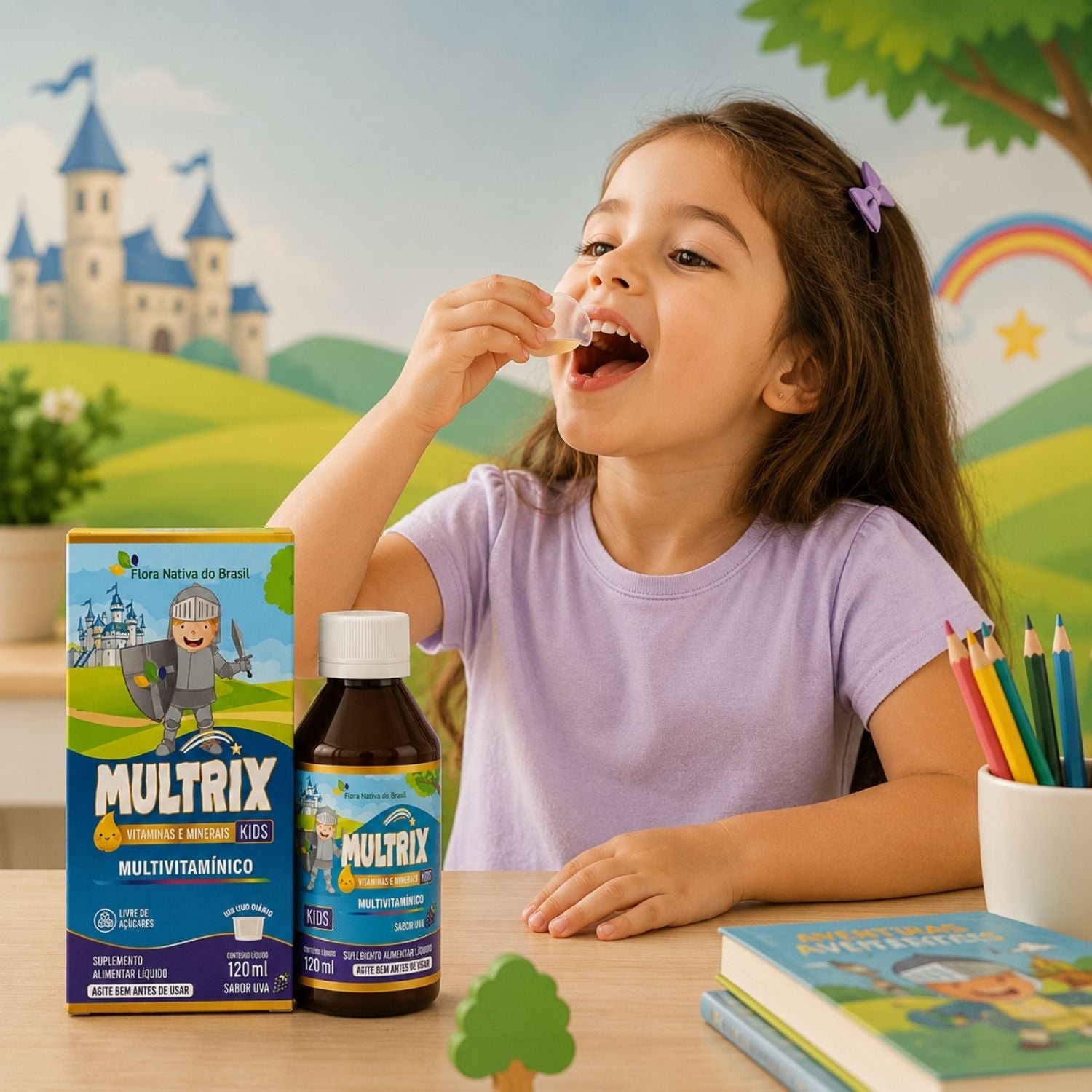 Multrix (Multivitamínico Kids) 120ml Flora Nativa do Brasil