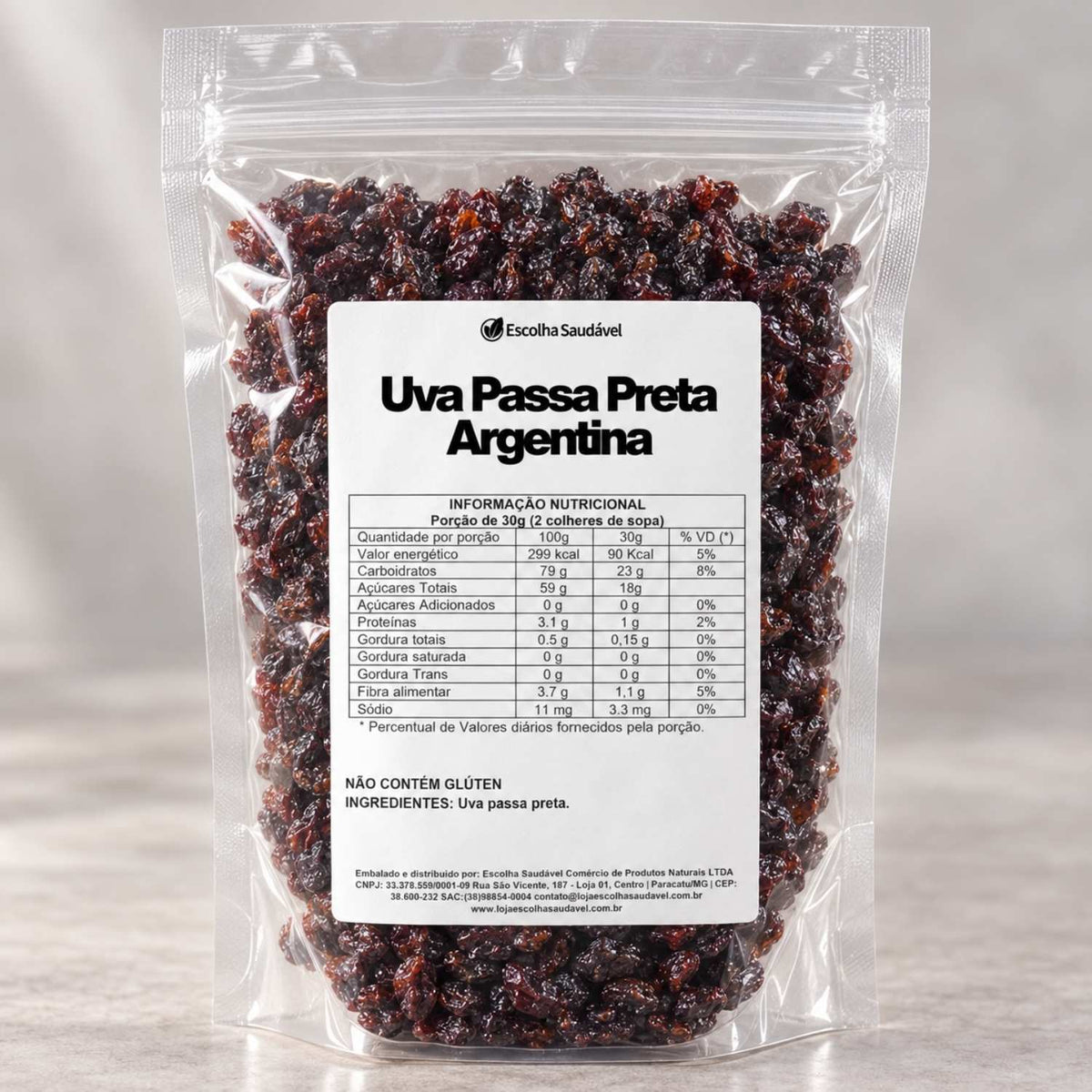 Uva Passa Preta Argentina