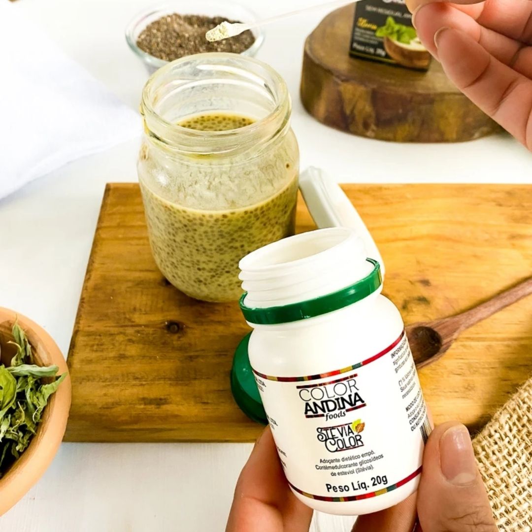 Adoçante Stevia 20g Color Andina