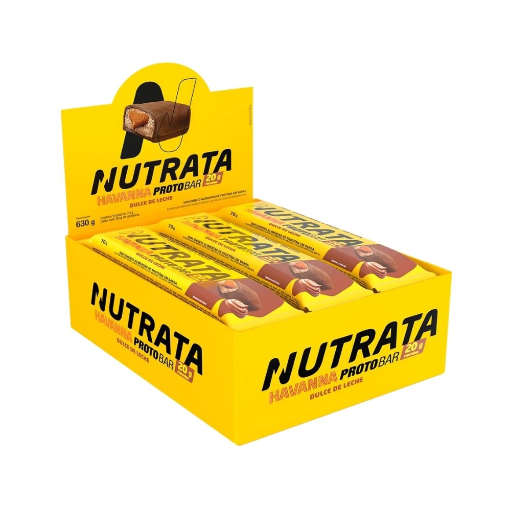 Barra de Proteina Protobar 70g Nutrata