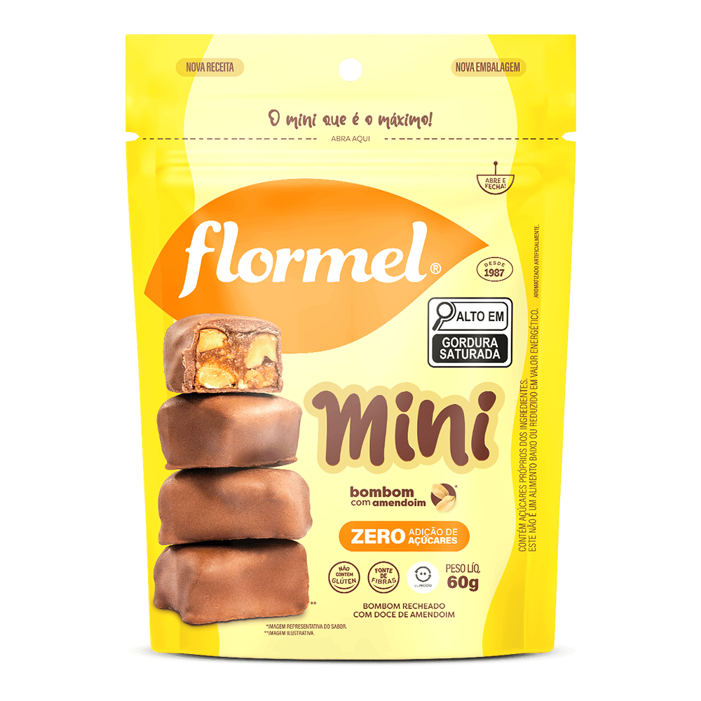 Mini Bombom Zero Flormel