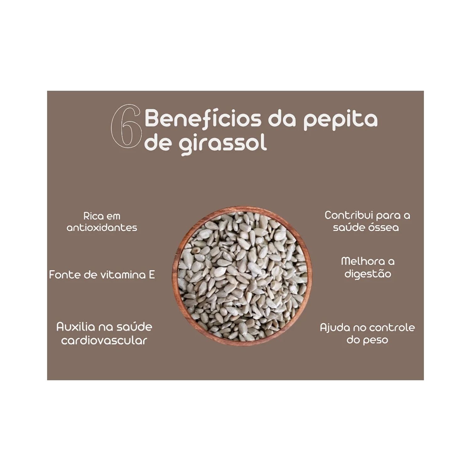 Semente de Girassol Pepita
