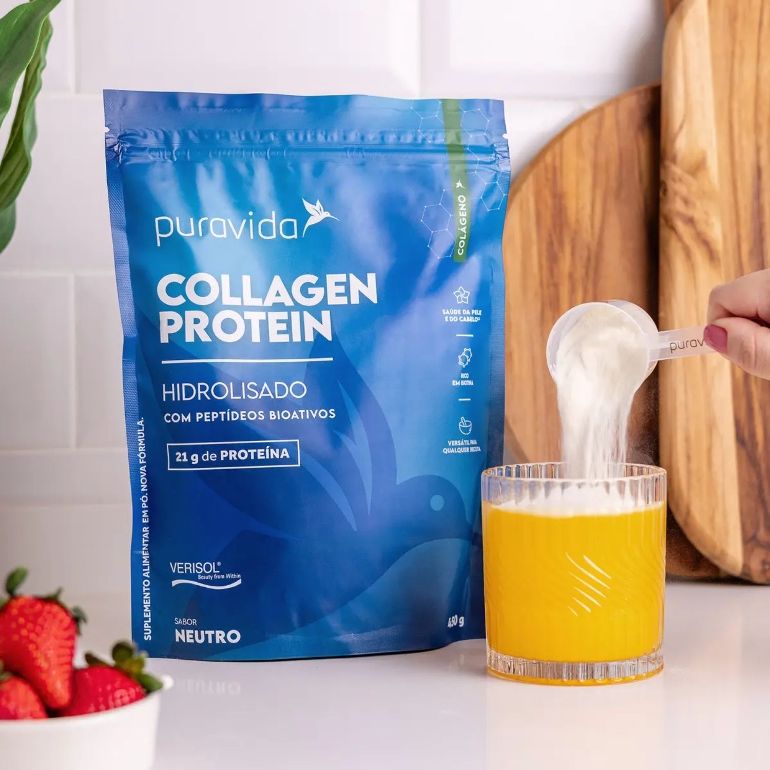 Collagen Protein 450g Pura Vida