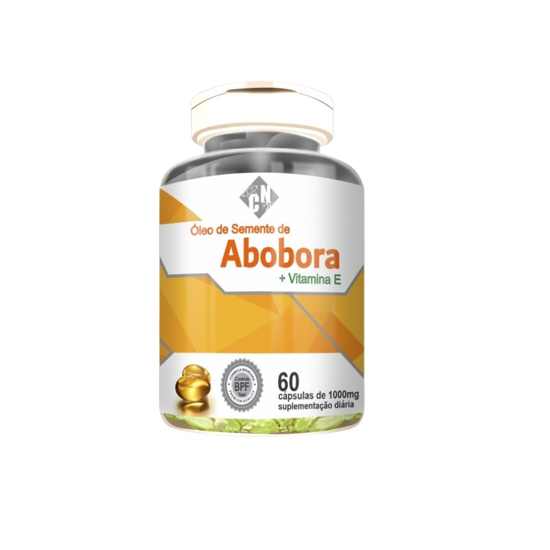 Óleo de Semente de Abóbora + Vitamina E 30 Cápsulas Ciência da Natureza