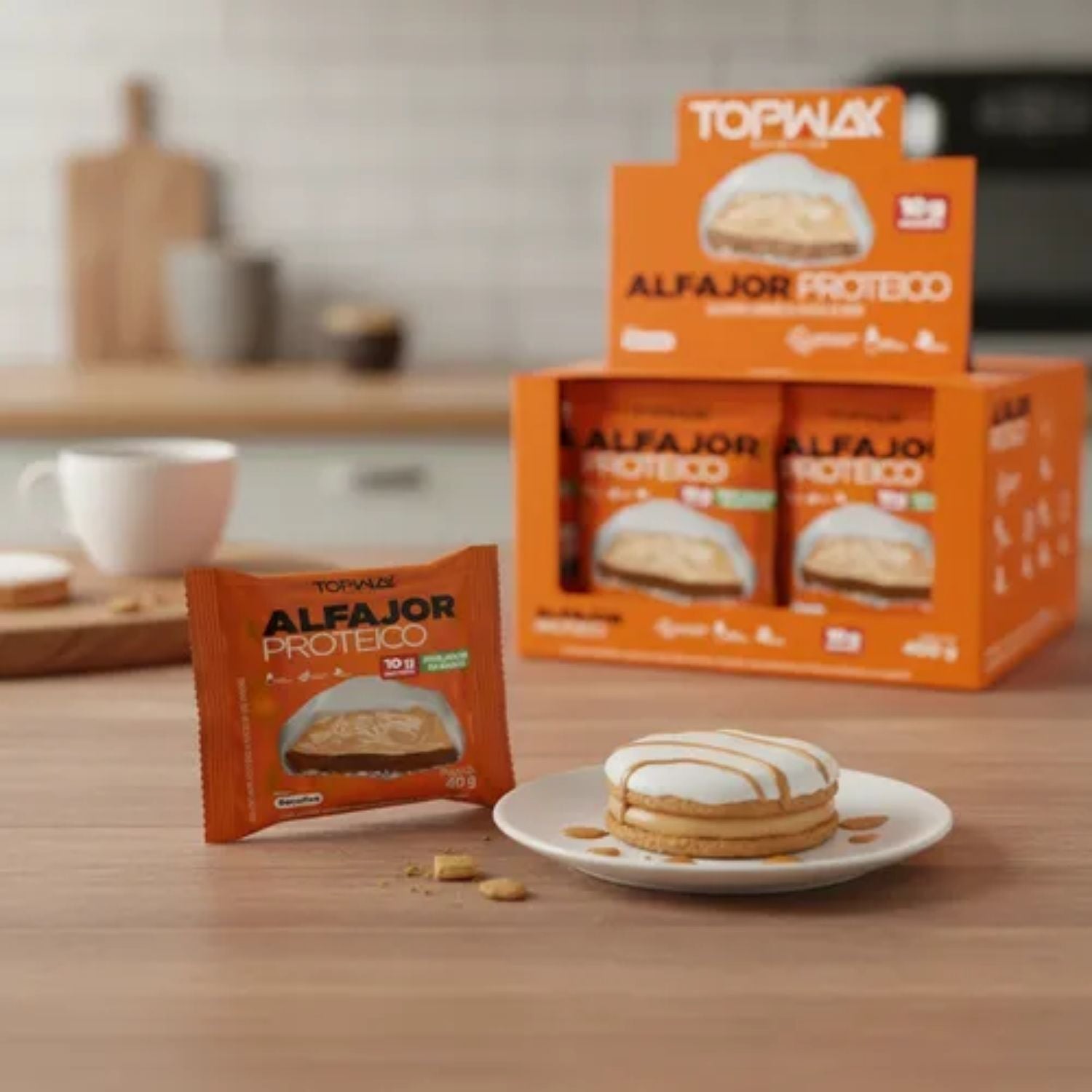 Alfajor Proteíco 40g Topway