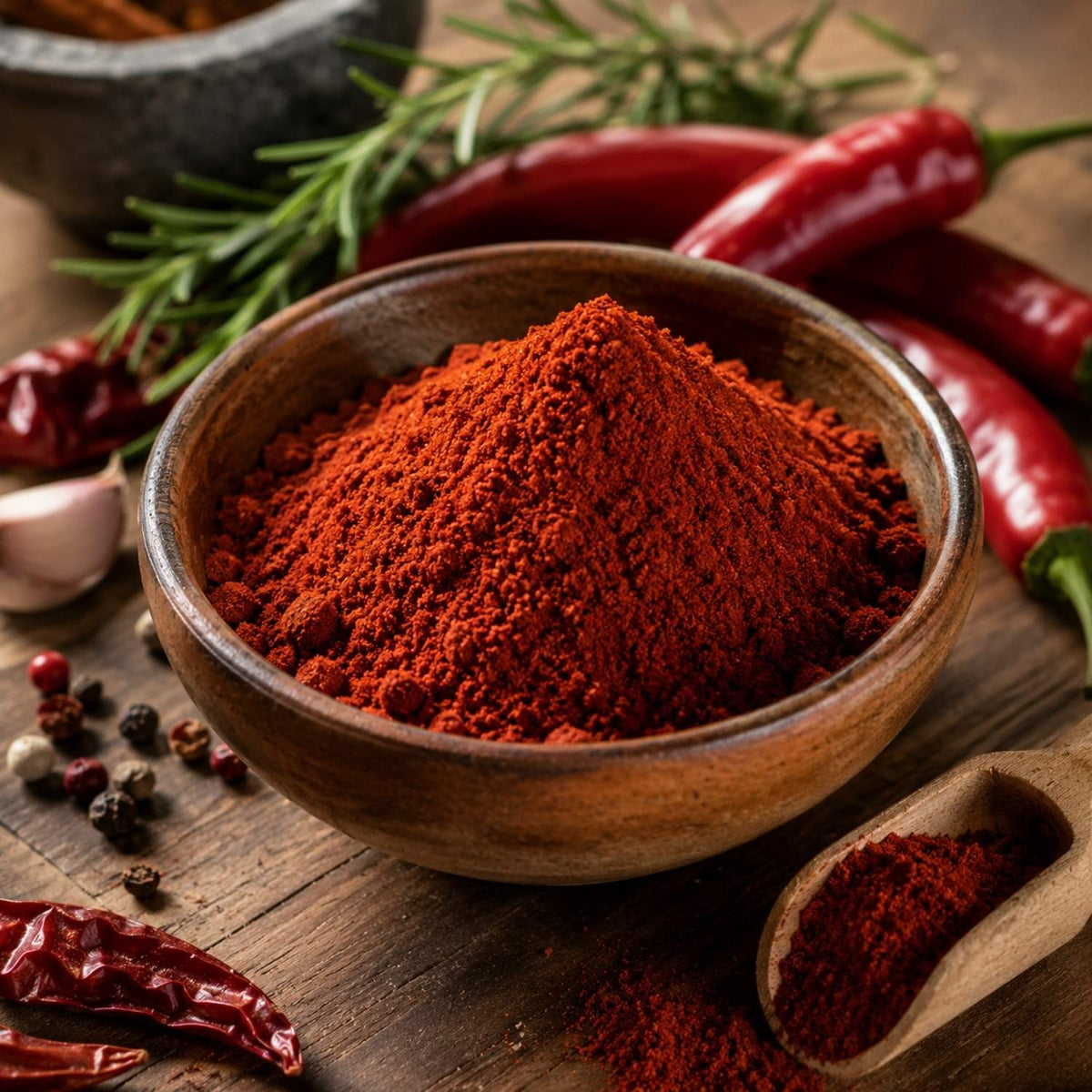 Páprica Defumada Picante em Pó