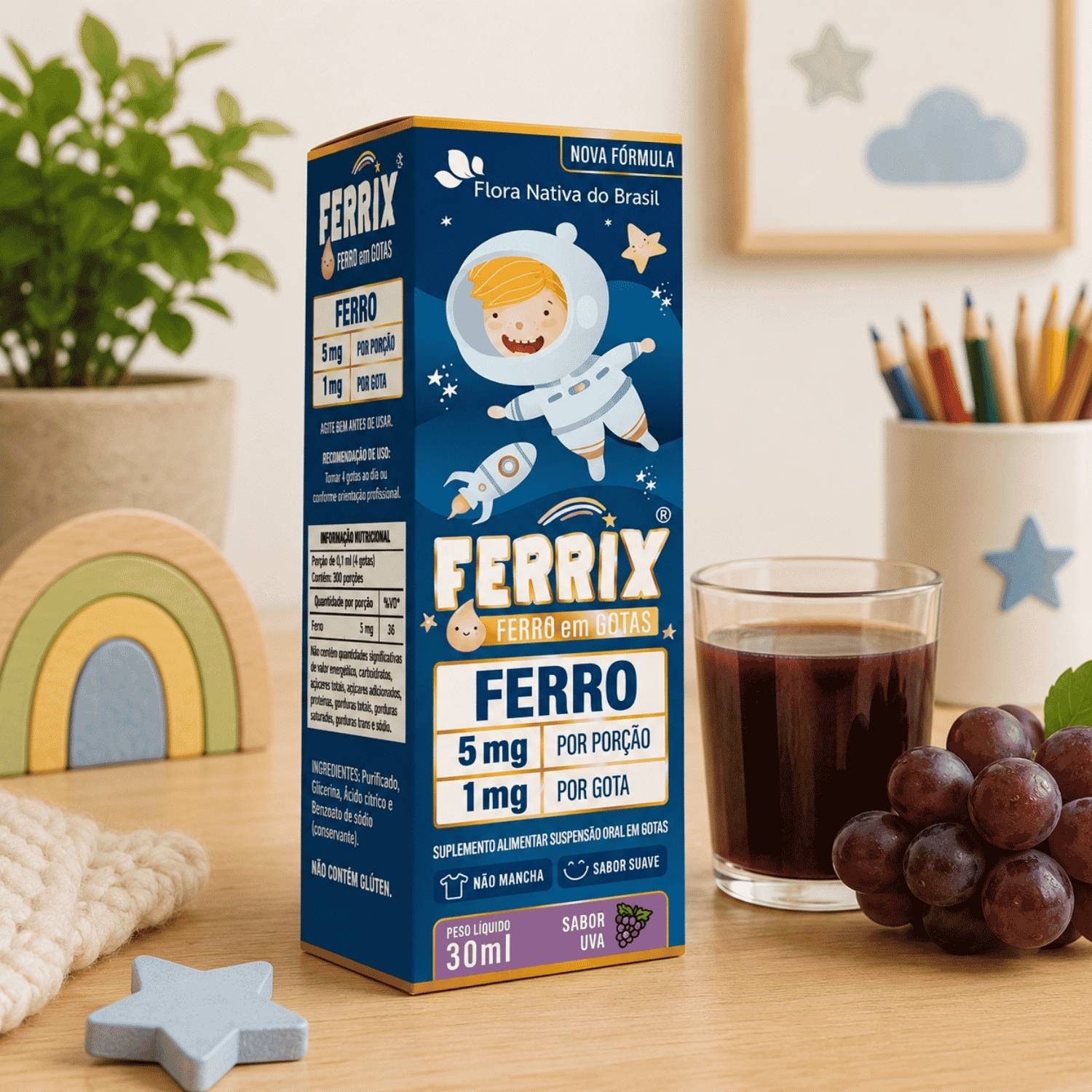 Ferrix (Ferro Infantil) 30ml Flora Nativa