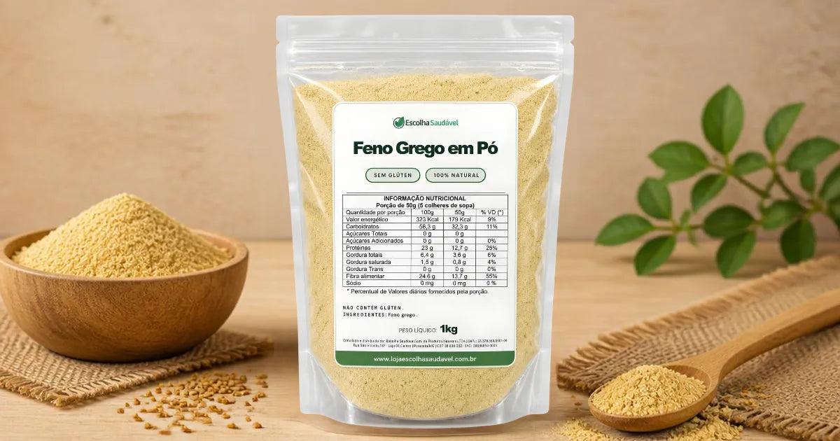 Nova embalagem dos produtos a granel Escolha Saudável com fecho zíper reaproveitável e rótulo institucional