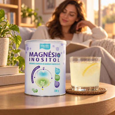 Magnésio Inositol Sabor Limão 330g Equaliv