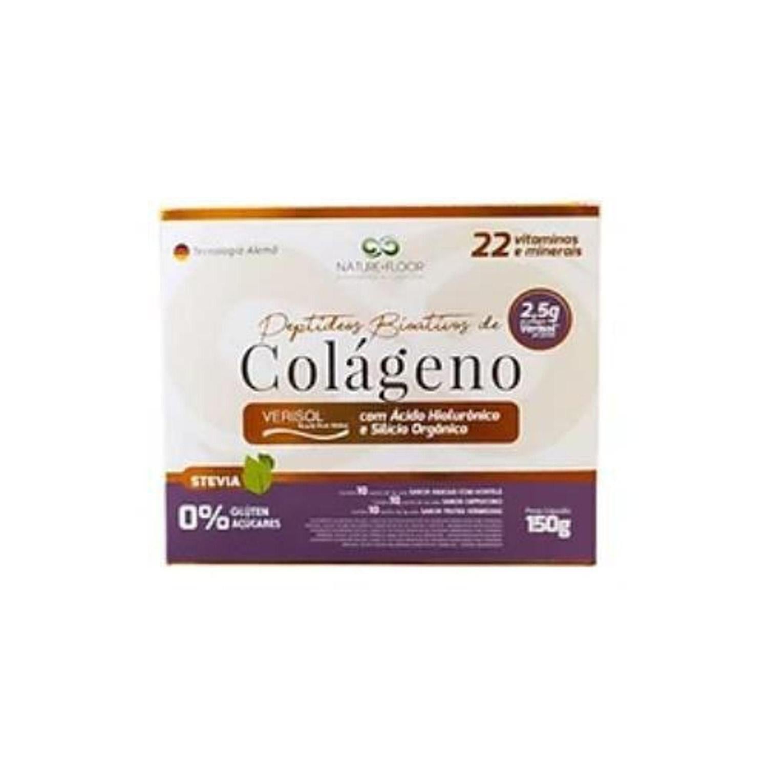 Colágeno Verisol com Ácido Hialurônico e Silício Orgânico 30 Saches Axis Nutrition
