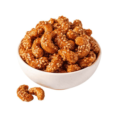 Castanha De Caju Caramelizada Gergelim