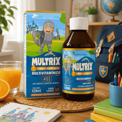 Multrix (Multivitamínico Kids) 120ml Flora Nativa do Brasil
