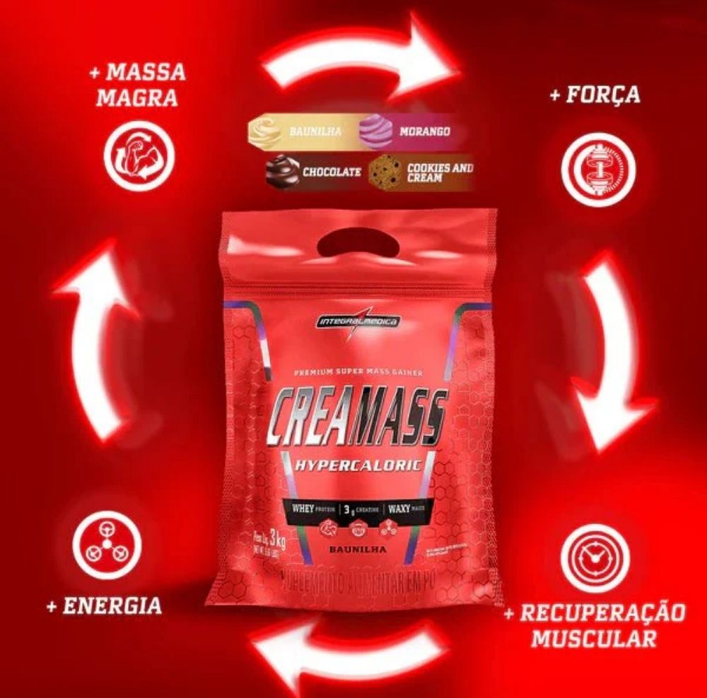 Hipercalorico Creamass 3kg Integralmédica