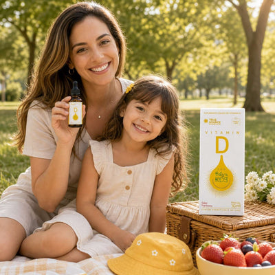 Vitamina D Líquido em Gotas for Kids Framboesa 30ml True Source