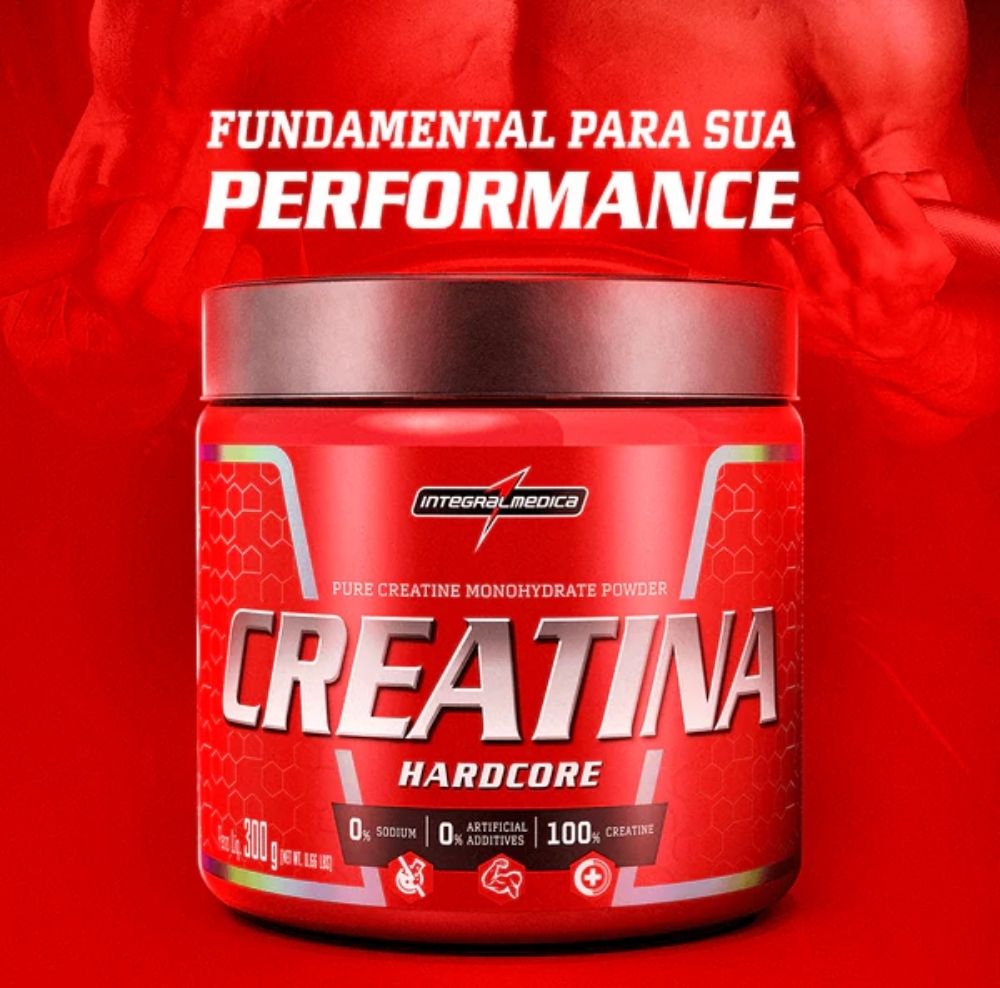 Creatina Hardocre 300g Integralmedica