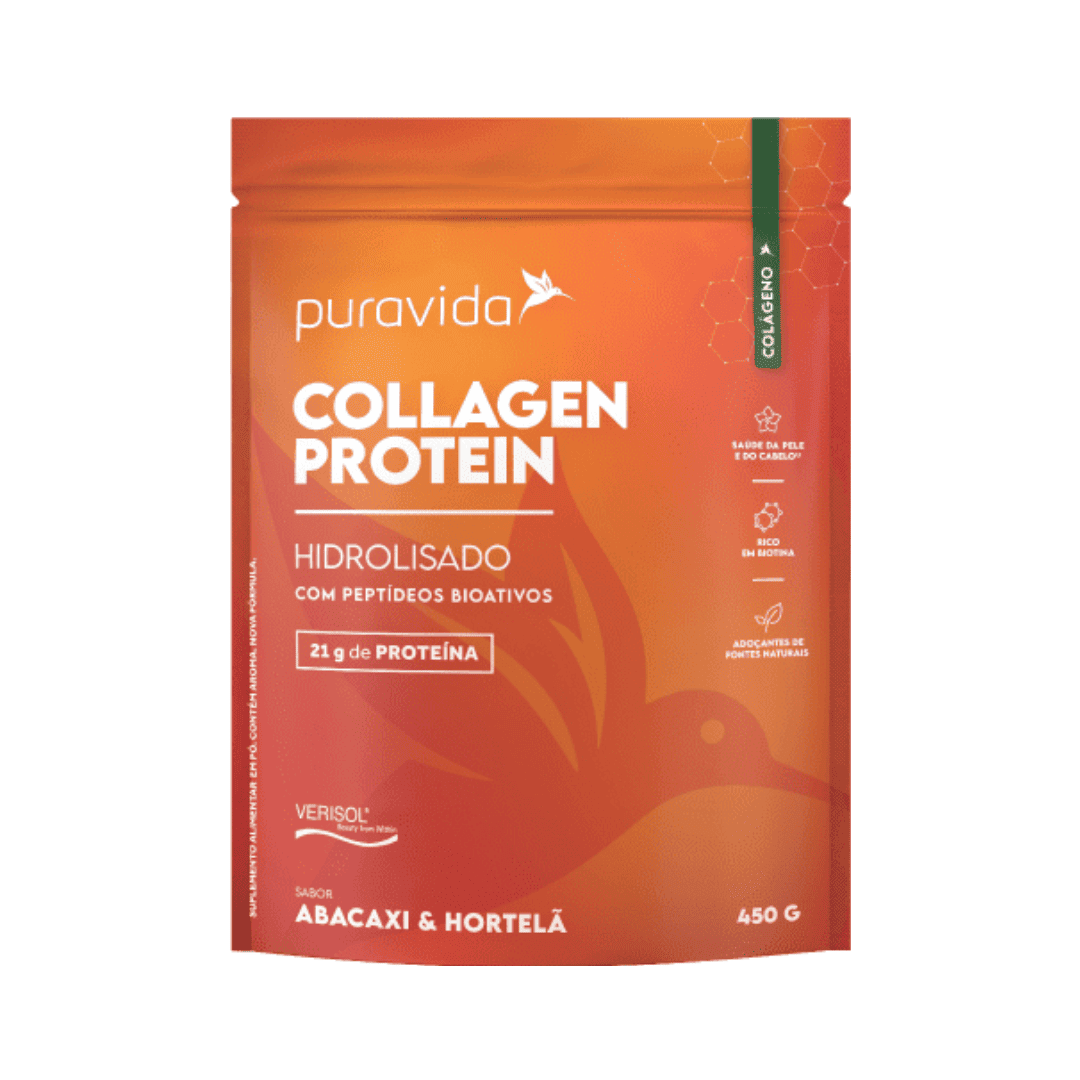 Proteina Colageno Collagen Protein 450g Pura Vida