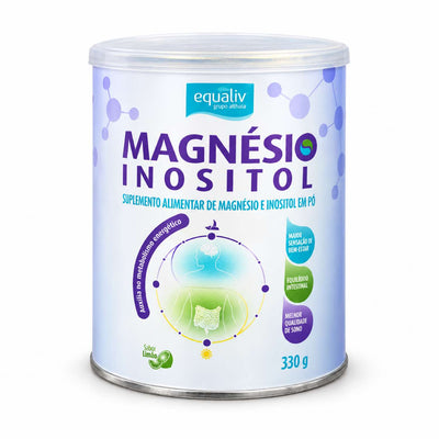 Magnésio Inositol Sabor Limão 330g Equaliv