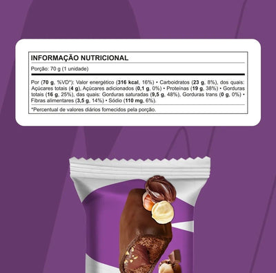 Barra de Proteina Protobar 70g Nutrata