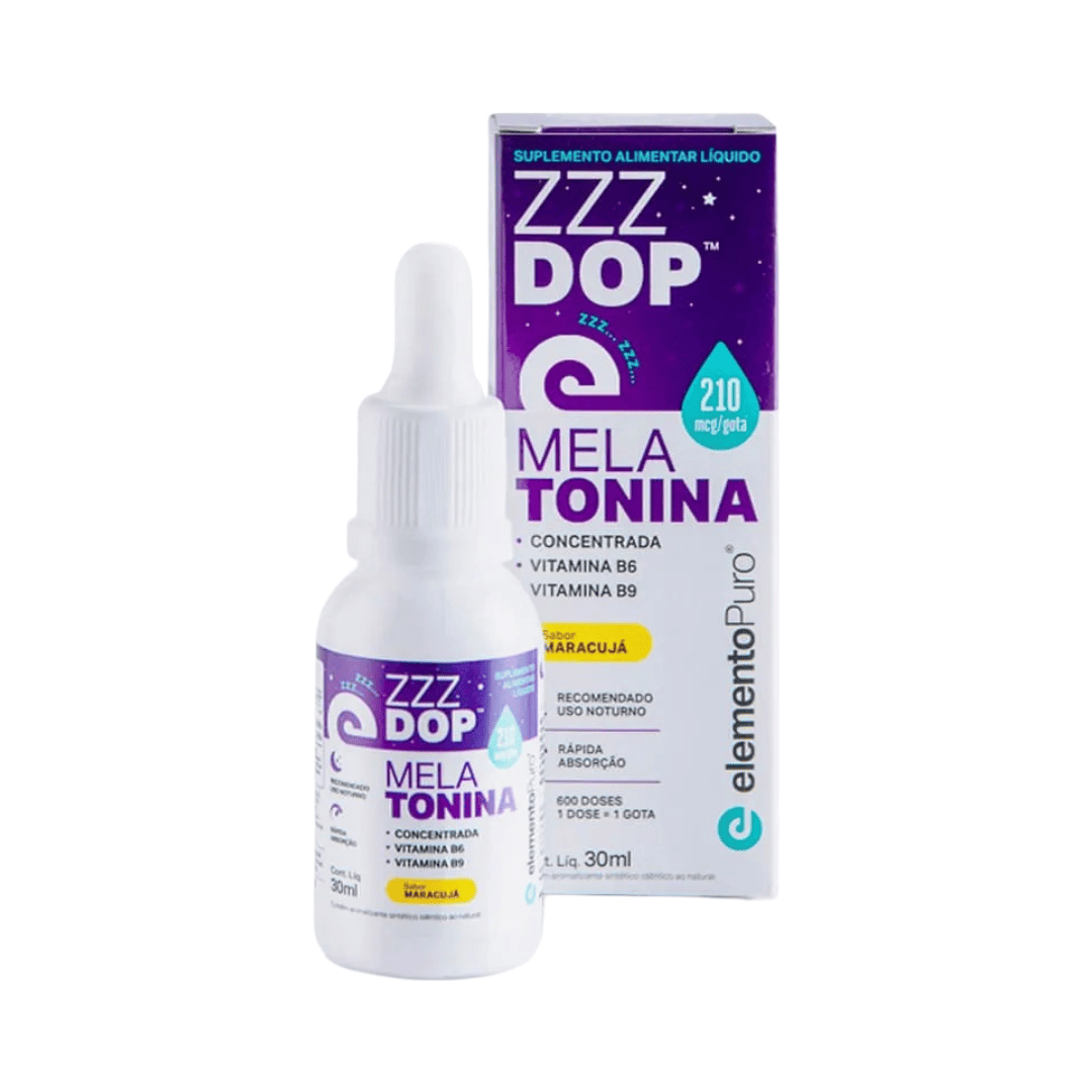 Melatonina Gotas ZzZdop 30ml Elemento Puro
