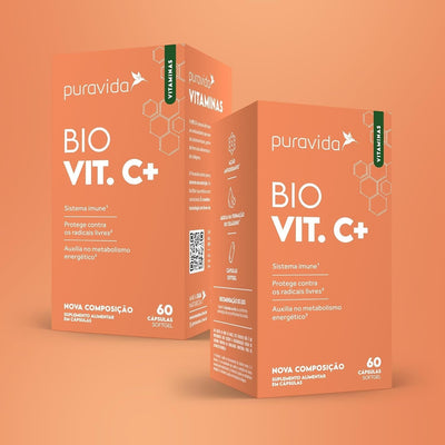 Bio Vitamina C 60 Cápsulas Pura Vida