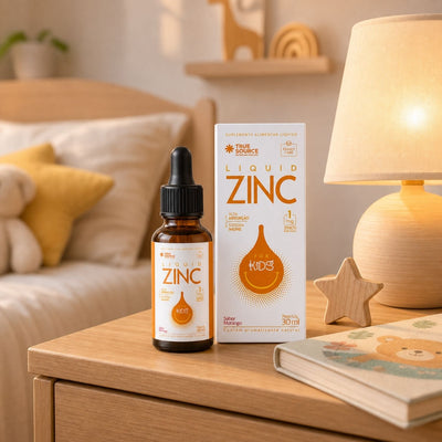 Zinco Liquido em Gotas for Kids Morango 30ml True Source
