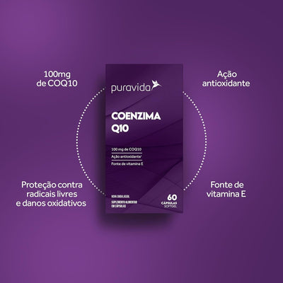 Pura Vida Coenzima Q10 60 Cápsulas