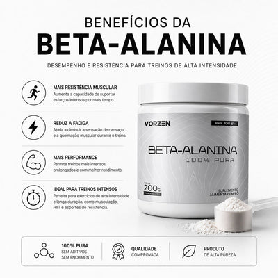 Beta Alanina Pote 200g Vorzen