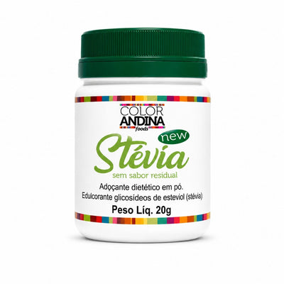 Adoçante Stevia 20g Color Andina (Nova Fórmula)