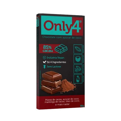 Barra de Chocolate Only4  70g (Vegano)