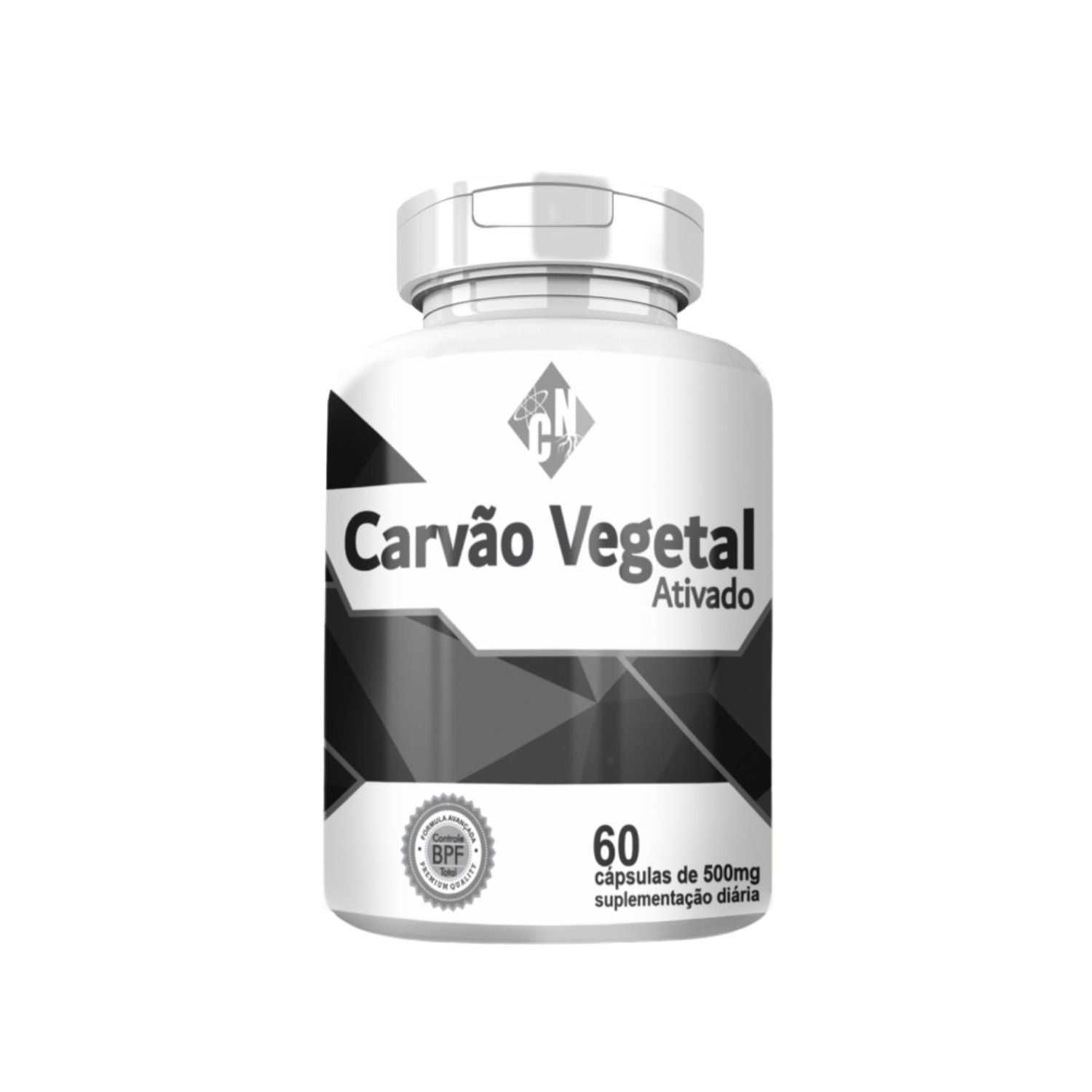 Carvão Vegetal 500mg 60 Cápsulas Ciência da Natureza