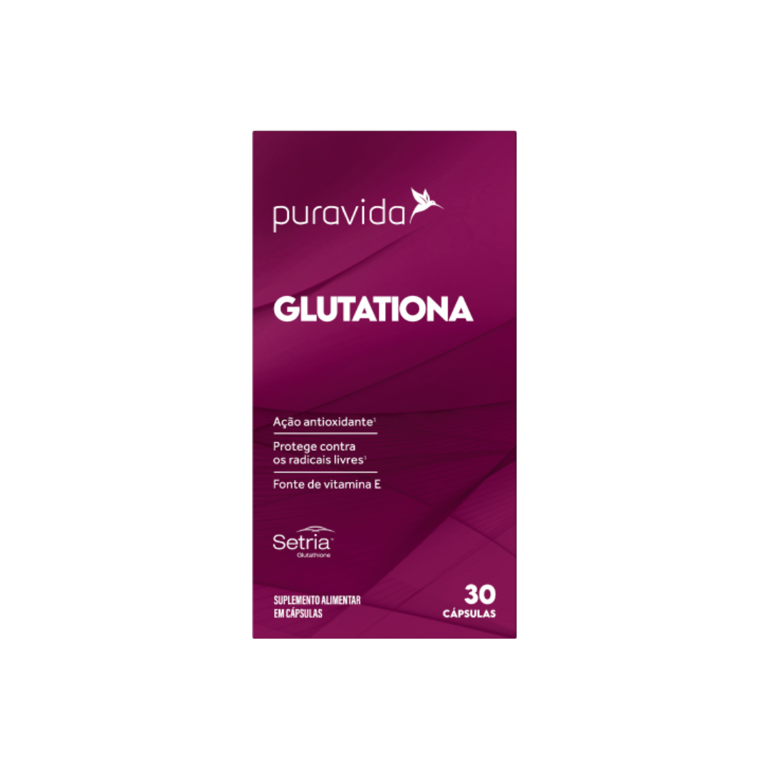 Glutationa 60 Cápsulas Pura Vida