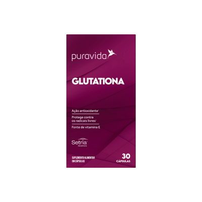 Glutationa 60 Cápsulas Pura Vida