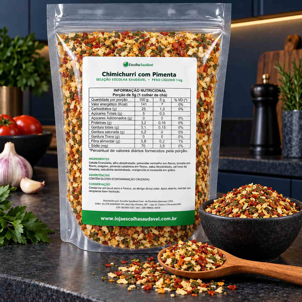 Chimichurri com Pimenta