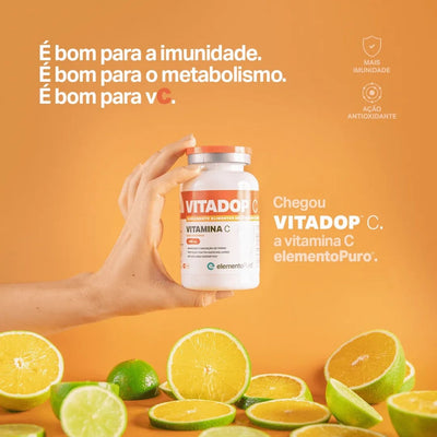 Elemento Puro Vitamina C 500mg 60 Cápsulas