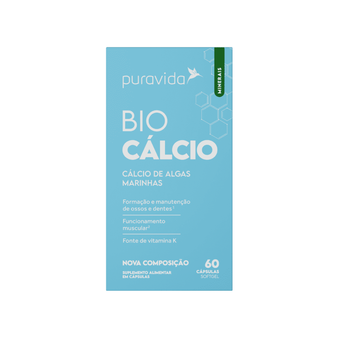 Bio Calcio 60 Cápsulas Pura Vida