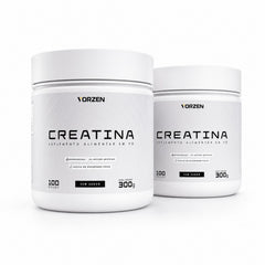 Kit 2x Creatina 100% Pura Pote 300g Vorzen